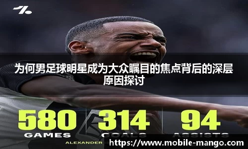 为何男足球明星成为大众瞩目的焦点背后的深层原因探讨